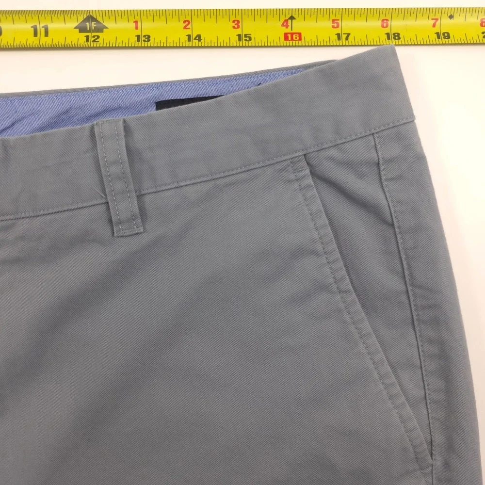 Bonobos Mens Chino Pants 38x29 Grey Slim Straight‎ Cotton Twill Trousers